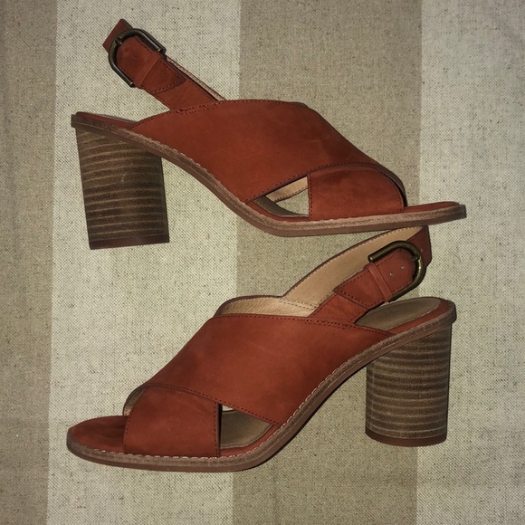 NWOT Madewell Ruthie Criss Cross Heel - Picture 5 of 8